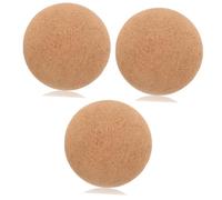 Cork Yoga Massage Ball Portable Muscle Massager for Back Neck Foot Relief Lightweight Massage Tool for Home Travel Relaxation Muscle