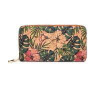 CorkAllin Cork Purse for Women - Vegan Purse Women's Purse, Purse, Animal Protection, Environmental Protection, Sustainable Purse, Women's with Zip, Long Wallet, Large Vegan Gift, bronze, L, Classic