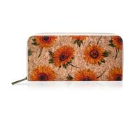 CorkAllin Cork Purse for Women - Vegan Wallet, Purse, Purse, Animal Protection, Environmental Protection, Sustainable Purse, Women's with Zip, Long Purse, Large, 04, L, Classic