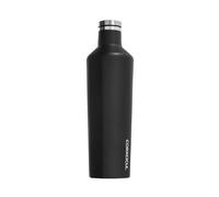 Corkcicle Canteen - Water bottle & Thermos Flask, Triple Insulated, Leak-proof, Stainless Steel (Matte Black, 25oz/750ml)