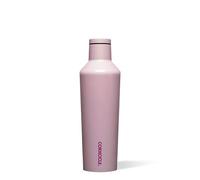 Corkcicle Canteen - Water Bottle & Thermos - Triple Insulated Stainless Steel, 16 oz, Cotton Candy