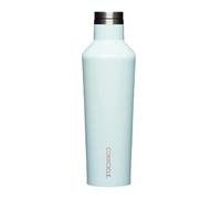 Corkcicle Classic Canteen Insulated Tumbler, Gloss Powder Blue, 25 oz - Reusable Water Bottle Keeps Beverages Cold for 25 Hours & Hot 12 Hours - Cupholder Friendly Tumbler with Screw-On Cap
