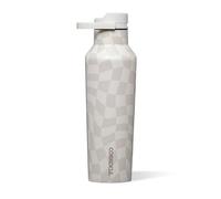 Corkcicle Classic Sport Canteen 20 oz Triple Insulated, Wavy Checkerboard