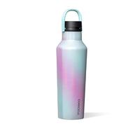 Corkcicle Classic Sport Canteen - Insulated Stainless Steel Water Bottle - Compact & Travel-Friendly - Durable - Dishwasher Safe - BPA Free - Non-Slip Silicone Base - 20 oz - Unicorn Wonderland