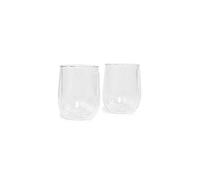 Corkcicle. Clear Glass Stemless, 2 CT