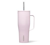 Corkcicle Cold Cup XL - Insulated Tumbler with Handle, Keeps Drinks Cold 12 Hours, Triple Insulated, Spill Proof Lid, Summer Gift - Keeps Drinks Cold - 30 oz - Puff