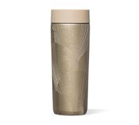 Corkcicle Commuter Cup Travel Mug - Insulated Coffee Mug with Lid - Keeps Drinks Cold 18 Hours - 360° Spill-Proof Sip Lid - Holiday Gift - Great for Gifting Warmth - 17 oz - Champagne Dreams