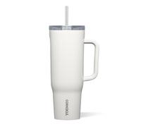 Corkcicle Cruiser Insulated Tumbler - Keeps Drinks Cold 20 Hours - Triple-Insulated Stainless Steel - Spill-Proof Lid - Summer Drinkware Gift - Keeps Drinks Ice Cold - 40 oz - Oat Milk
