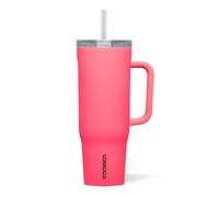 Corkcicle Cruiser Insulated Tumbler - Keeps Drinks Cold 20 Hours - Triple-Insulated Stainless Steel - Spill-Proof Lid - Summer Drinkware Gift - Keeps Drinks Ice Cold - 40 oz - Paradise Punch
