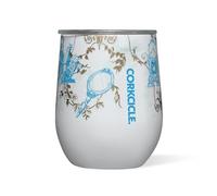 Corkcicle Stemless Insulated Wine Glass Tumbler - Keeps Beverages Cold 6 Hours & Hot 3 Hours - Stainless Steel - Easy-Grip - Summer Drinkware Gift - Keeps Drinks Ice Cold - 12 oz - Princess Belle