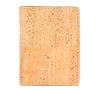 Corkor Slim Wallet for Men, RFID Safe, Vegan Non Leather, Bi-fold Cards Cash, Camel, Slim, Minimalist Light Brown