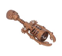 Corkscrew, Skull Head Wine Bottle Opener, Wine Opener Corkscrews Wine Opener for Cork Stoppered and Beer Cap Bottles, Bartenders and Gifts for Birthdays Graduation Ceremonies