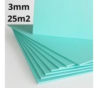 Corksystem Underlay Xps 3mm - 25M2 (269.10 Sqft) - 10% Denser - Uk Brand Thermal Underlay For Laminate & Wood Floors