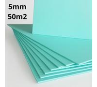 Corksystem Underlay Xps 5mm - 50M2 (538.20 Sqft) - 20% Denser - Uk Brand Floor Underlay For Laminate & Wood