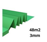 Corksystem Underlay Xps Quick 3mm - 48M2 (516.67 Sqft) - 10% Denser - Uk Brand - Fast-Fit Folded Tile Format