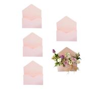 Corkwaw 5 Count Foldable Floral Storage Boxes Gift Boxes,Handheld Bouquet Box for Florist Fresh、Artificial Flowers, Wedding, Birthday, Mother's Day, Valentine's Day Decor (Pink)