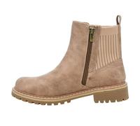Corkys Footwear Dont Be Difficult Womens Chelsea Boot, Featuring A Double Side Zipper, Sock Top Upper, A Lug Sole, And A Comfortable Cushioned Insole for All Day Wear, Sand, 5.5 UK
