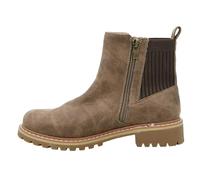 Corkys Footwear Dont Be Difficult Womens Chelsea Boot, Featuring A Double Side Zipper, Sock Top Upper, A Lug Sole, And A Comfortable Cushioned Insole for All Day Wear, Tan, 7 UK
