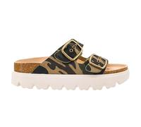 Corkys Footwear Hey Girl Womens 1 inch Rumor Has It Platform Sandals, Featuring Two Adjustable Buckles, A soft Footbed, And A Lug Outsole, Perfect For Summer, Camo, 7 UK
