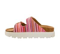 Corkys Footwear Hey Girl Womens 1 inch Rumor Has It Platform Sandals, Featuring Two Adjustable Buckles, A soft Footbed, And A Lug Outsole, Perfect For Summer, Pink Multi 2, 5.5 UK