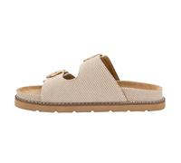 Corkys Footwear Hey Girl Women's Shes Spicys Sandals - Featuring Two Straps with Adjustable Buckles, A Soft Lining on the Insole and Straps, and a Slip-On Design, Cognac, 4.5 UK