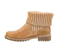 Corkys Footwear Women's Quiver Ankle Boot - With A Slip-On Design, Stylish and Durable Lug Sole, Sock Top Upper, and EVA Cushioned Insoles for All-Day Comfort, Caramel, 4.5 UK