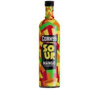 Corky's Sour Mango Schnapps 70cl | Shots | 15% ABV | Sour Mango Liqueur | Vodka Schnapps | Party Shots, Cocktail Ingredient, Pre Drinks, Alcohol | Spirits | Flavoured Vodka