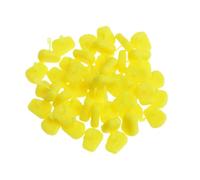 Corn Bait Carp Fishing Stoper, Secure Bait Positioning, 1x1.3x0.4cm, Fishing Trap Stopper Kit, Secure Hair Rig Fi Shing Gear, Realistic Corn Shape Design, For Carp, Bass, Trout, Cod