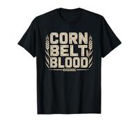 Corn Belt Blood Runs Deep Midwest Heritage Proud Heartland T-Shirt