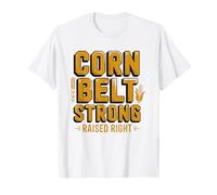 Corn Belt Strong Midwest Hard Work Identity Pride Tough T-Shirt