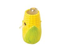 Corn Ceramic Hamster Toy Kettle Golden Bear Automatic Water Dispenser Floor-to-ceiling Dwarf Leak-proof Bracket(Yellow)