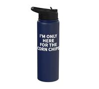 Corn Chip Apparel - Top Funny Chips Design Stainless Steel Insulated Water Bottle