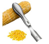 Corn Cob Corer | Stainless Steel Cornn Peeler Coring Tool | Kitchen Grain Scraper for Home Restaurant Camping BBQ Salad Pizza Popcorn Meal Prep Stripping Peeling Cooking