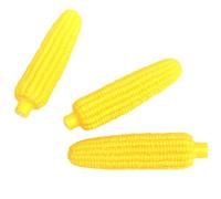 Corn Cob Dog Toy, Dog Teeth Cleaning Corn Toy - Puppy Toothbrush Clean Teeth Chew Toy - Bite Resistant 3 Piece Set Teeth Grinding Toy for Small/Medium Dogs