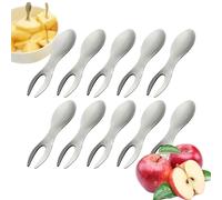 Corn Cob Holder, 10 Pieces Corn Skewers Holder, Splash Guard Fork for Barbecue, Cooking, Kitchen, Household, Outdoor Barbecue