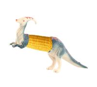 Corn Cob Holder Dinosaur Style Corn On The Cob Skewers | Reusable Multipurpose Barbecue Twin Pin with Stainless Steel Prong for Kids Adults BBQ Picnic Camping Parties