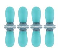 HENSITA Corn Holders,Corn on The Cob Holders Cob Skewers Stainless Steel Corn Fork for BBQ Home Cooking-4 Sets