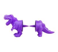 Corn Cob Holders, Dinosaur Corn Skewers, Fun Dinosaur BBQ Holders, Secure Stainless Steel Grip Design, Heat Resistant Ergonomic Handle Set, 4.7 Inches 1 Set, for Dining Table Cooking