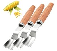 Corn Cob Peeler, Kitchen Kernel Stripper Handheld Corns Remover Tool