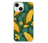 Corn Cobs with Green Leaves TPU Phone Case Compatible with iPhone 13 Mini