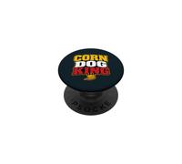 Corn Dog Crown State Fair PopSockets Adhesive PopGrip
