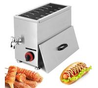 Corn Dog Fryer 21L Commercial Machine for Cheese Hot Dogs - Perfect for Restaurants, Stores, and Homes - Efficient Hot Dog Sticks Maker and Frying Equipment