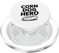 Corn Dog Hero: The Ultimate Snack Champion PopSockets PopGrip for MagSafe