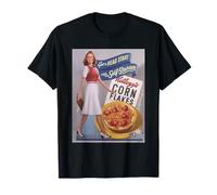 Corn Flakes Breakfast Cereal Get A Head Start Vintage Advert T-Shirt