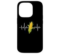 Corn Heartbeat ECG Funny Corn On The Cob Farmers Lovers Joke Case for iPhone 14 Pro
