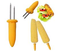 Corn Holders Corn On 12PCS Stainless Steel BBQ Corn Holders Skewers Prongs Corn On The Cob Holders Barbecue New
