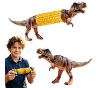 Corn Holders for Corn on the Cob Dinosaur Cob Holders, Stainless Steel Reusable Corn On The Cob Holders Easy to Clean for BBQs Picnics Family Dinners