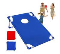 Corn Hole Games for Kids,Portable Throwing Playset - with Storage Bag and Sandbag Portable Cornhole Set,for Backyard Camping Beach Lawn Indoor Party Birthday