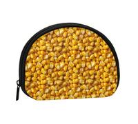 Corn Kernels Print Coin Purse - Mini Coin Purses for Women, Cute Small Change Purse Coins Pouch