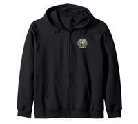 Corn Maze Crew Scary Halloween Corn Maze Zip Hoodie